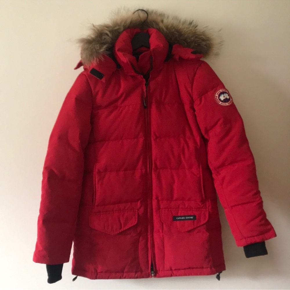 Canada Goose Red Women's Jacket